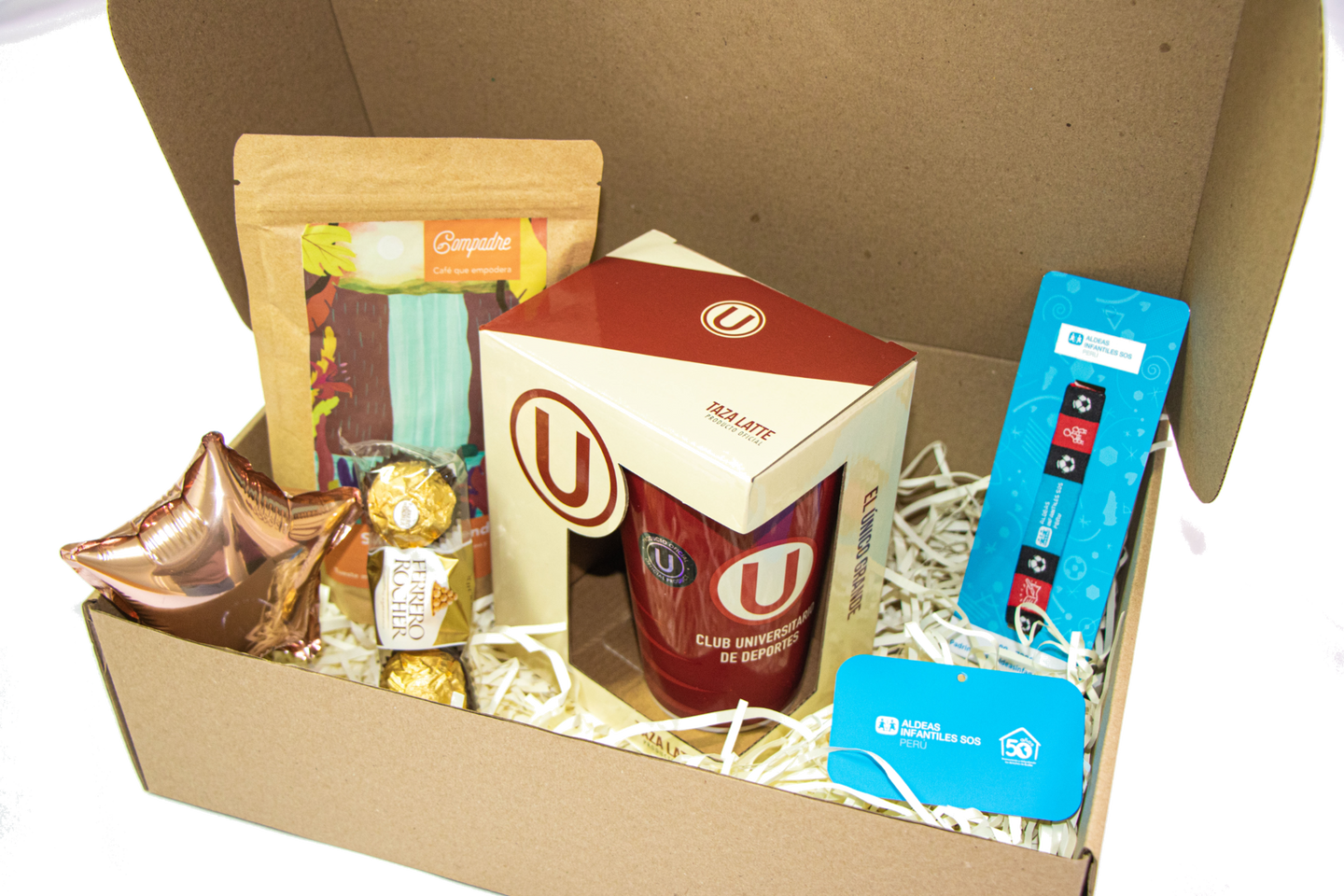 PACK CAFETERO UNIVERSITARIO by Aldeas Infantiles