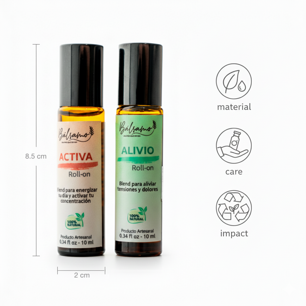Roll On de Aromaterapia (10 ml) by Bálsamo