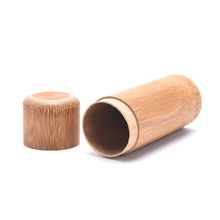 LENTES DE SOL DE MADERA BAMBÚ UNISEX (Caja tubular)