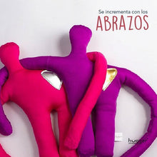 LIBRO "LA ISLA DE LOS ABRAZADORES" + ABRAZADOR (RAYAS AMARILLO) by Hugger Island