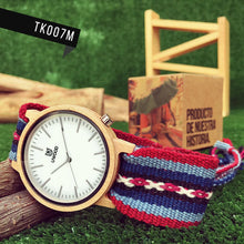 RELOJ SOLIDARIO DEL PERÚ iWOOD - TK007M by HAF
