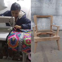 BUTACAS ALMUDENA HOME - NEGRA by Las Polleras de Agus - HAF Perú