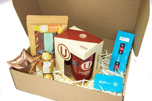 PACK CAFETERO UNIVERSITARIO by Aldeas Infantiles