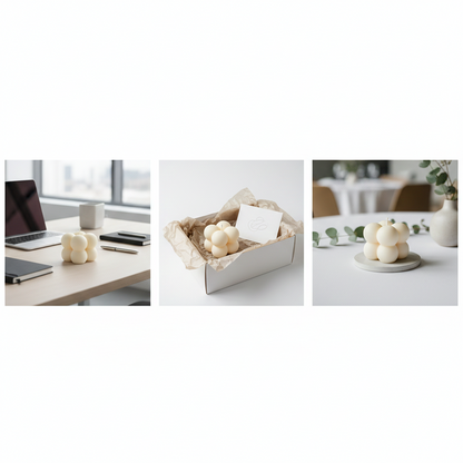 Vela de Soya – Mini Bubble Candle (40 g) by Bálsamo