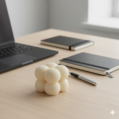 Vela de Soya – Mini Bubble Candle (40 g) by Bálsamo