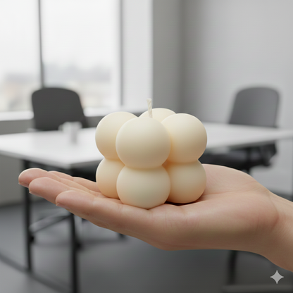 Vela de Soya – Mini Bubble Candle (40 g) by Bálsamo