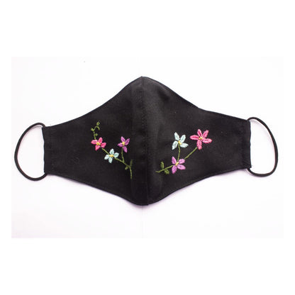 MASCARILLA BORDADA A MANO by Kactus - HAF Perú