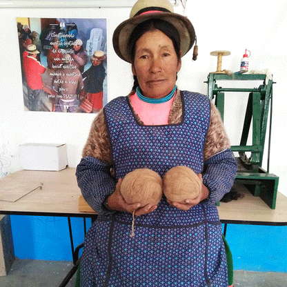 COWL HILO MARRÓN by Illariy - HAF Perú