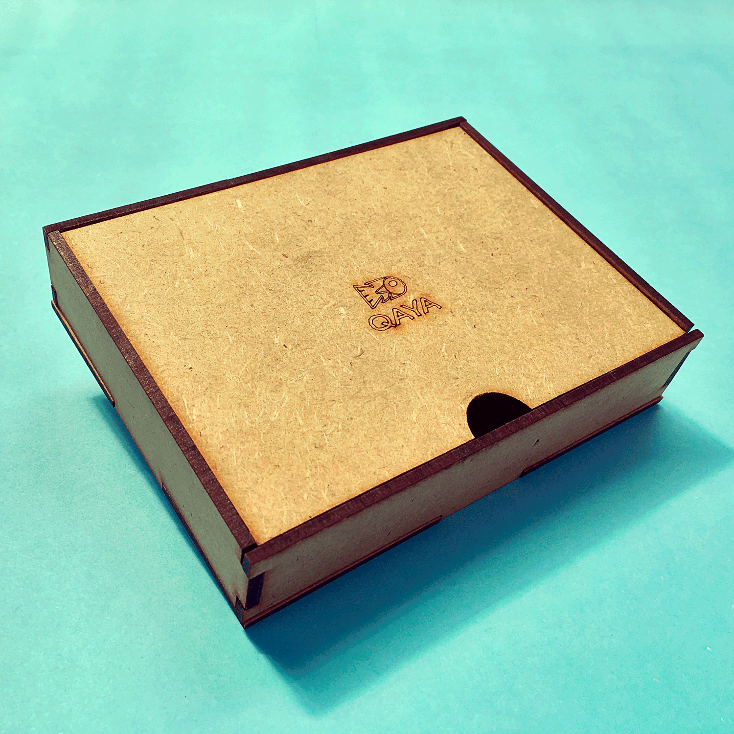 Billetera Paiche (Marrón int. Negro) by QAYA - HAF Perú