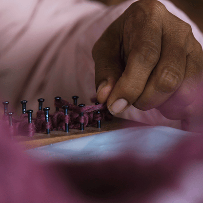 CUELLERA SULEMA TEJIDA (VERDE MILITAR) by Kactus - HAF Perú
