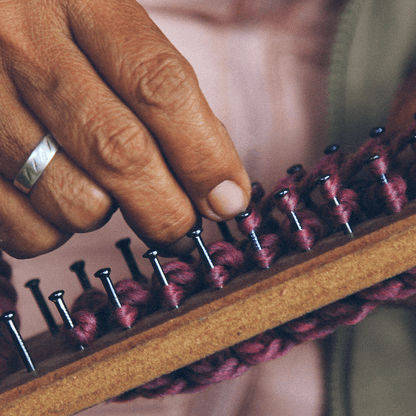 CUELLERA SULEMA TEJIDA (CREMA) by Kactus - HAF Perú