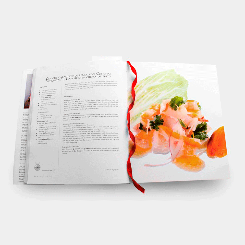 LIBRO EL ARTE DE LA COCINA PERUANA by Fundación Custer - HAF Perú