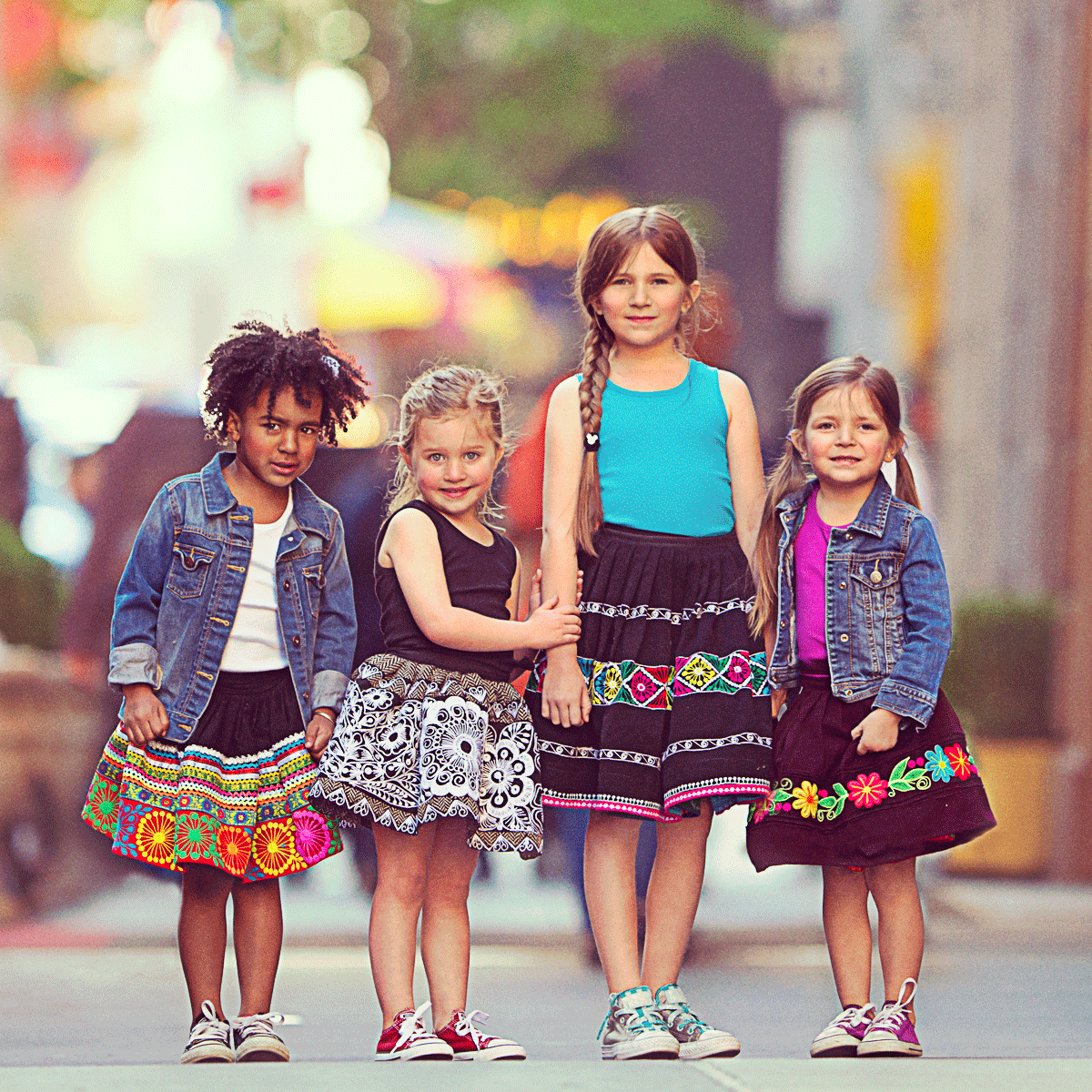 POLLERA BORDADO CALCA by Las Polleras de Agus - HAF Perú