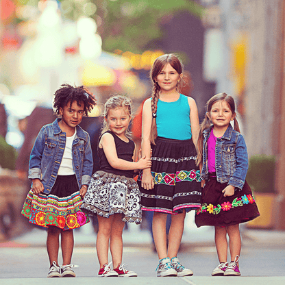 POLLERA BORDADO CALCA by Las Polleras de Agus - HAF Perú