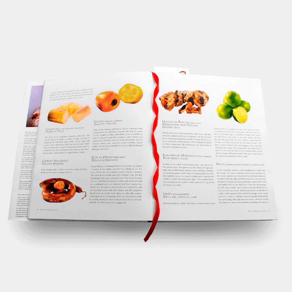 LIBRO EL ARTE DE LA COCINA PERUANA by Fundación Custer - HAF Perú