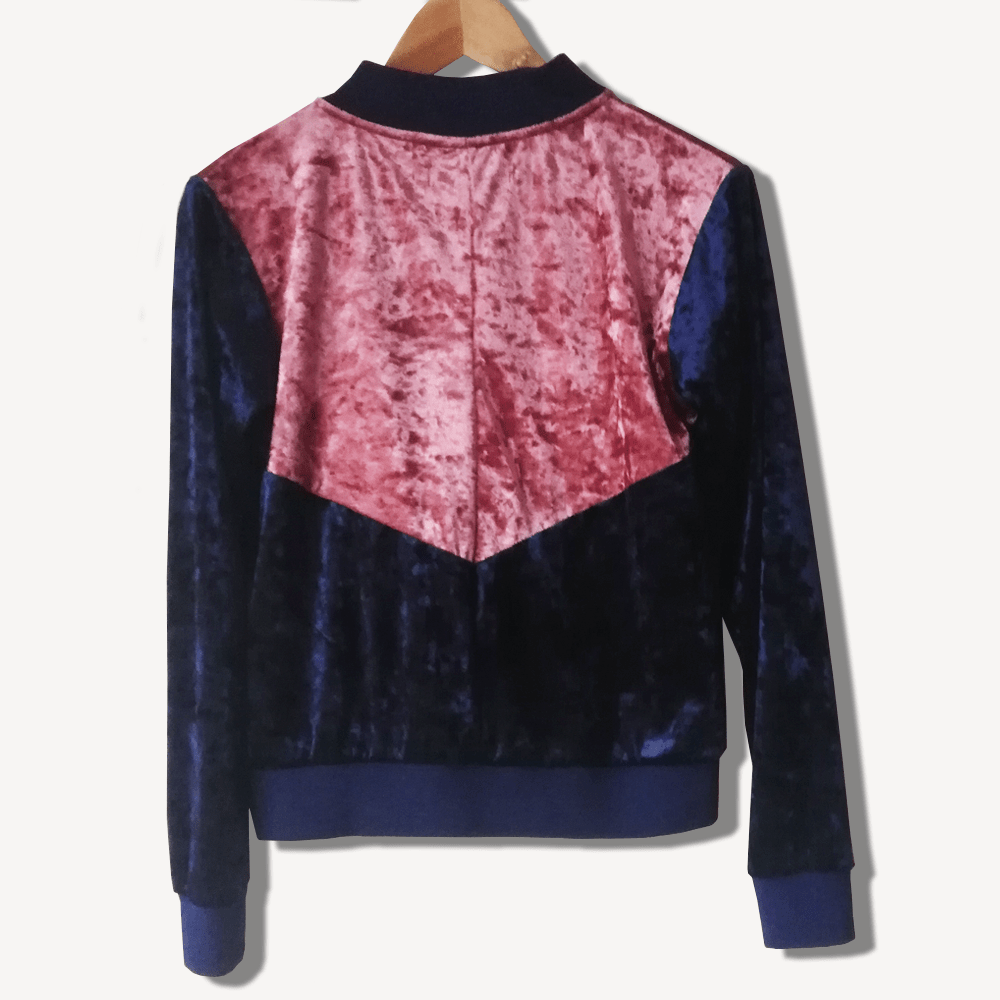 BOMBER JACKET AZUL by Metamorphosis - HAF Perú