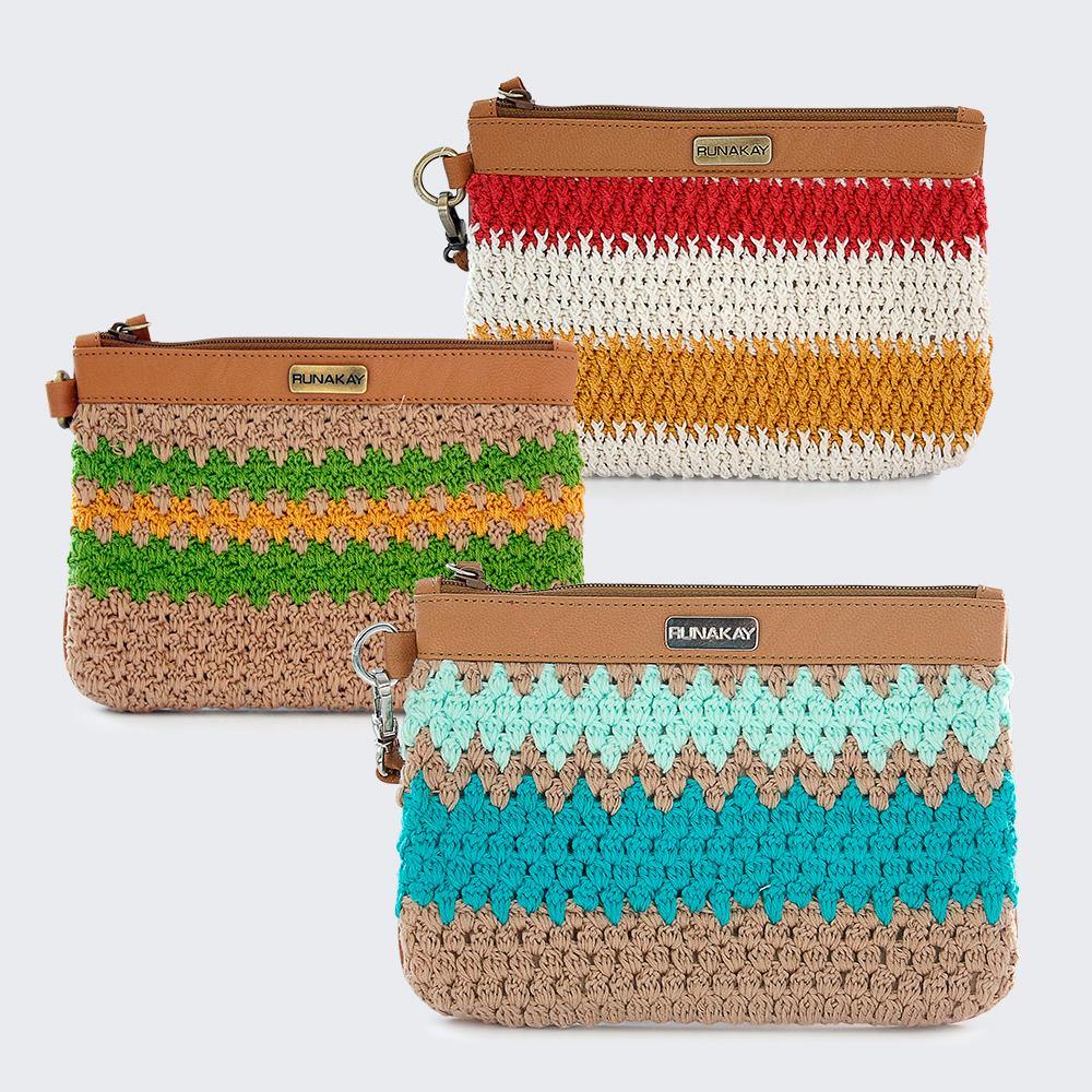 BOLSITO DE MANO A CROCHET by Runakay - HAF Perú