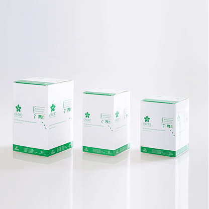 (PACK X 25) BOLSAS BIODEGRADABLES Y COMPOSTABLES DE BASURA 75 L by Ékolo - HAF Perú