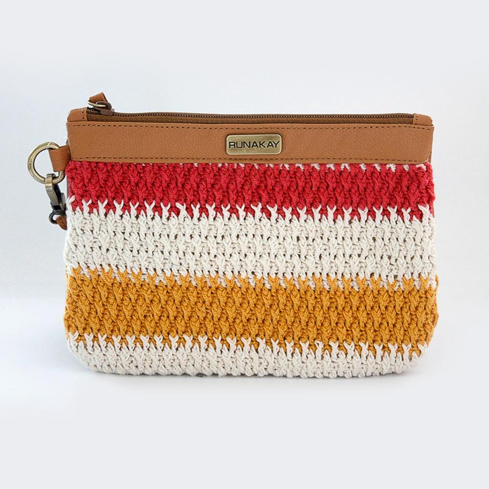 BOLSITO DE MANO A CROCHET by Runakay - HAF Perú
