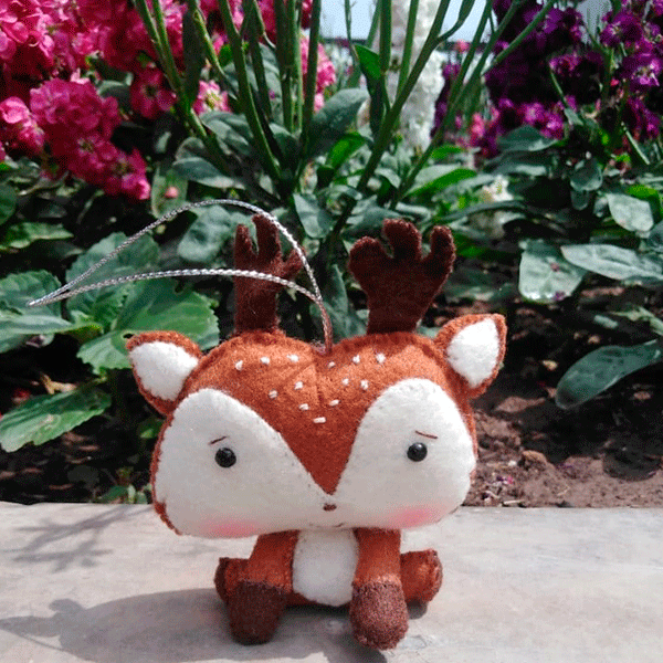 (PACK X 4) ADORNOS DE ANIMALES NAVIDEÑOS by CMMB - HAF Perú