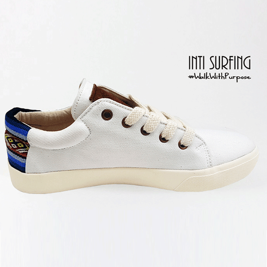BLANCO ZAPATILLAS CANVAS by Inti Surfing - HAF Perú