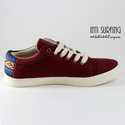 GUINDA ZAPATILLAS CANVAS by Inti Surfing - HAF Perú