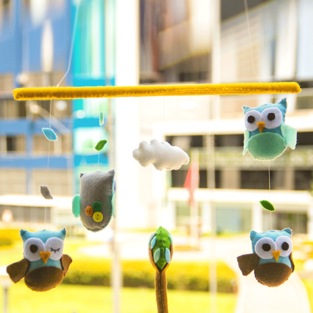 MÓVIL DE BÚHOS by CMMB