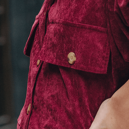 CASACA ELIA GUINDA by Zunica - HAF Perú