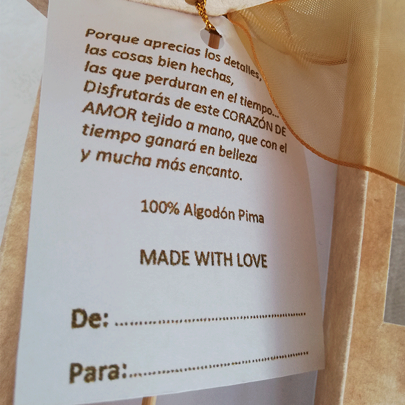 CORAZÓN DE AMOR by Capullo de Alelí - HAF Perú