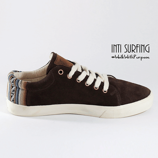 MARRÓN ZAPATILLAS GAMUZA by Inti Surfing - HAF Perú