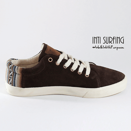 MARRÓN ZAPATILLAS GAMUZA by Inti Surfing - HAF Perú