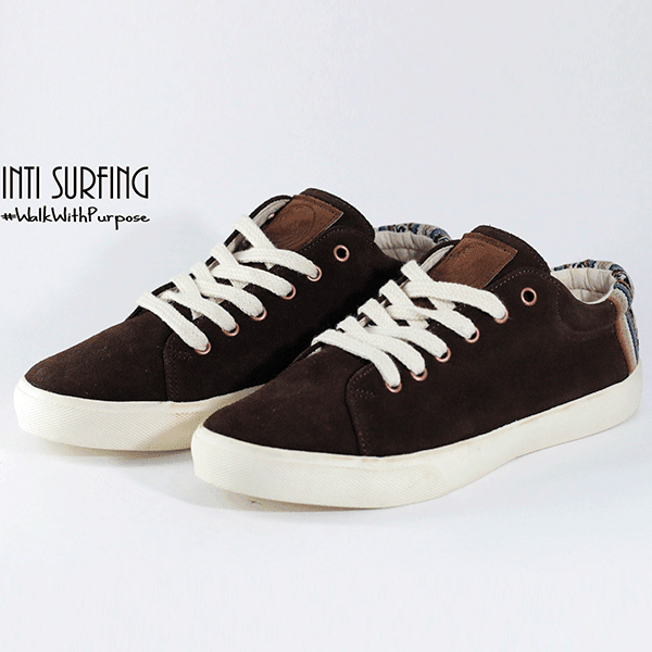 MARRÓN ZAPATILLAS GAMUZA by Inti Surfing - HAF Perú