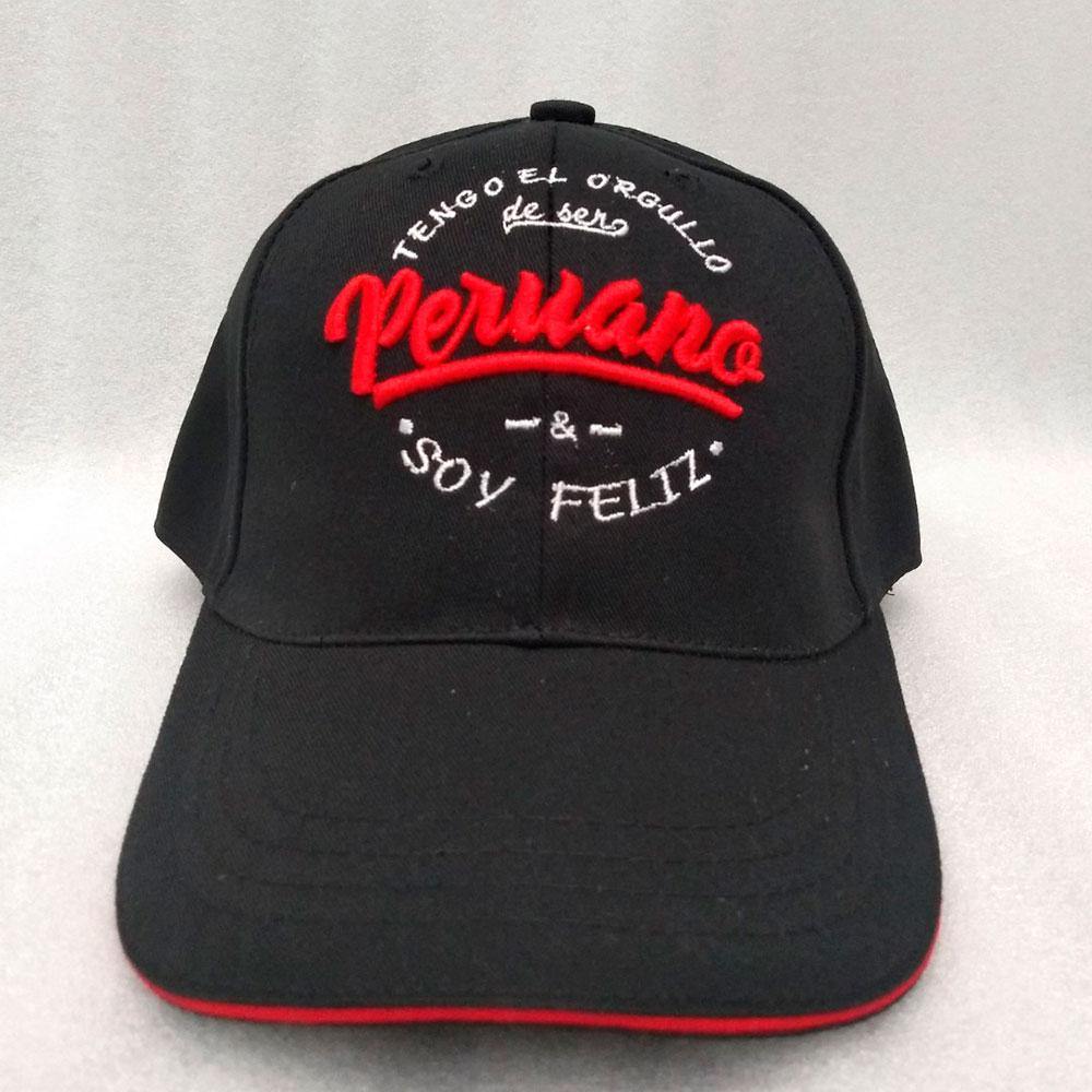 GORRA TENGO EL ORGULLO DE SER PERUANO BLACK by Runakay - HAF Perú