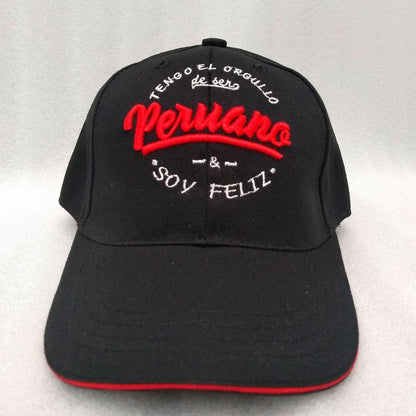GORRA TENGO EL ORGULLO DE SER PERUANO BLACK by Runakay - HAF Perú