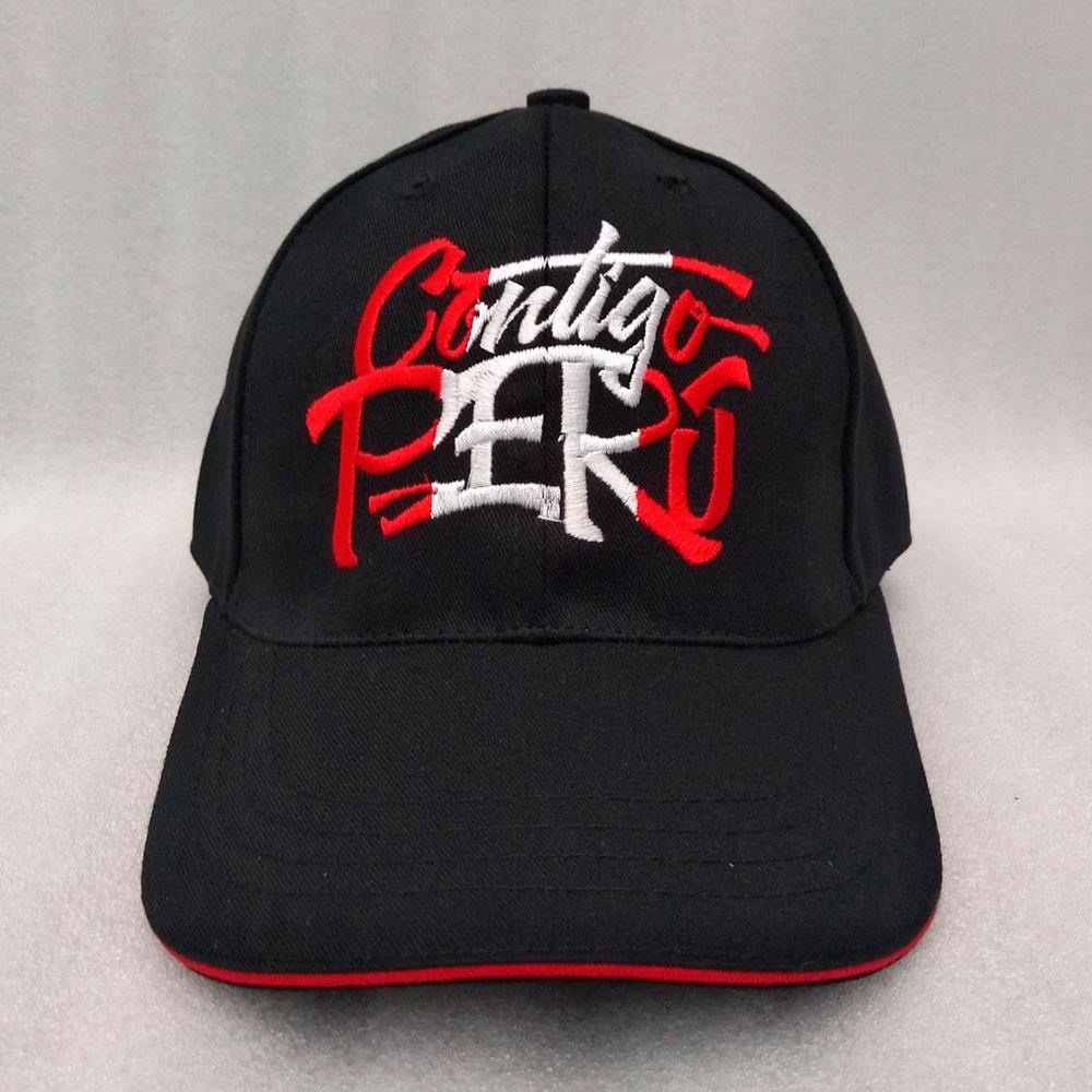 GORRA CONTIGO PERU BLACK by Runakay - HAF Perú