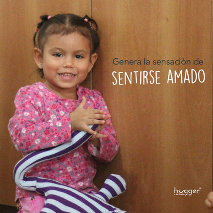 BOOK "THE ISLAND OF THE HUGGERS" + HUGGER (YELLOW) by Hugger Island