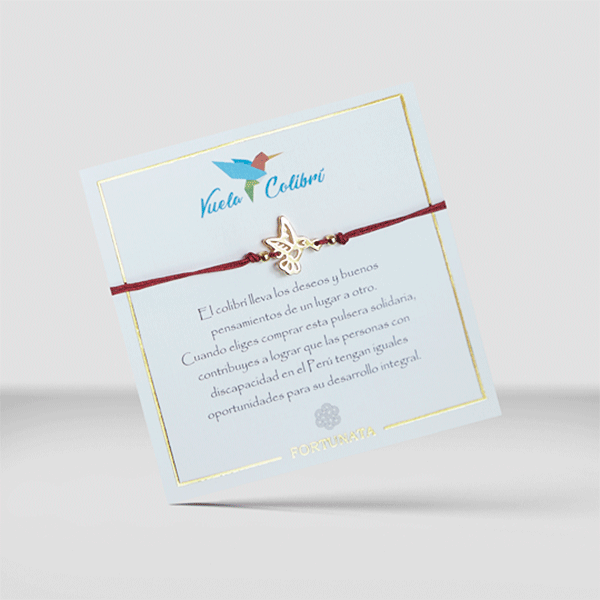 PULSERA SOLIDARIA by Vuela Colibrí - HAF Perú
