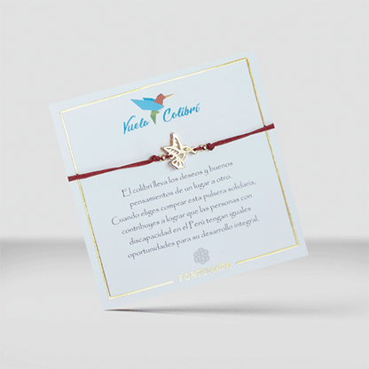 PULSERA SOLIDARIA by Vuela Colibrí - HAF Perú