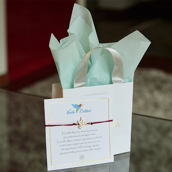 PULSERA SOLIDARIA by Vuela Colibrí - HAF Perú