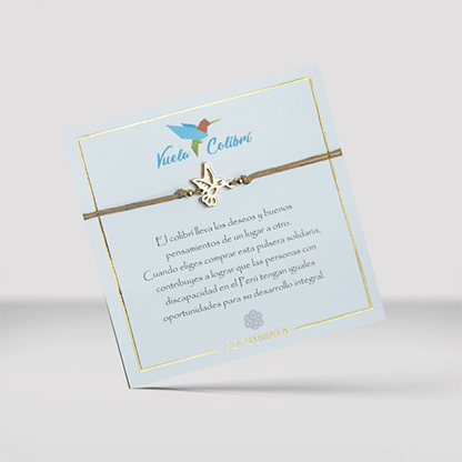 PULSERA SOLIDARIA by Vuela Colibrí - HAF Perú