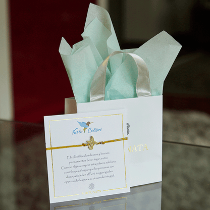 PULSERA SOLIDARIA by Vuela Colibrí - HAF Perú