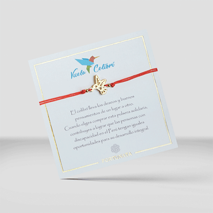 PULSERA SOLIDARIA by Vuela Colibrí - HAF Perú