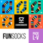 (PACK x 5) MEDIAS DIVERTIDAS PARA HOMBRES Y MUJERES FUNsocks by ChangeMarkers - HAF Perú