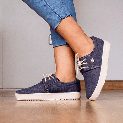 SAASA AZUL CALZADO SOSTENIBLE MUJER by Evea - HAF Perú