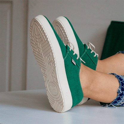 SAASA VERDE CALZADO SOSTENIBLE MUJER by Evea - HAF Perú