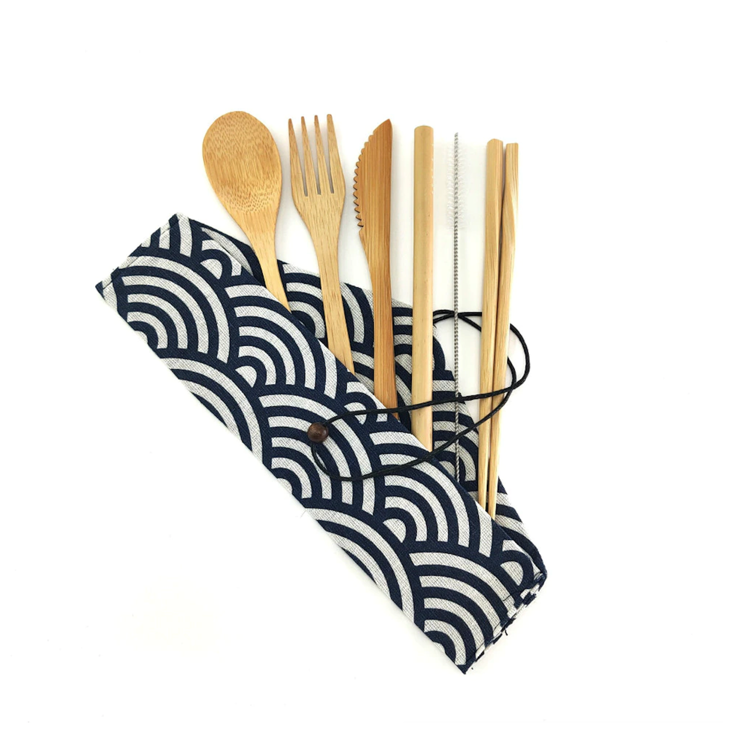 (PACK x 6) SET DE CUBIERTOS REUTILIZABLES DE BAMBÚ by ChangeMakers - HAF Perú