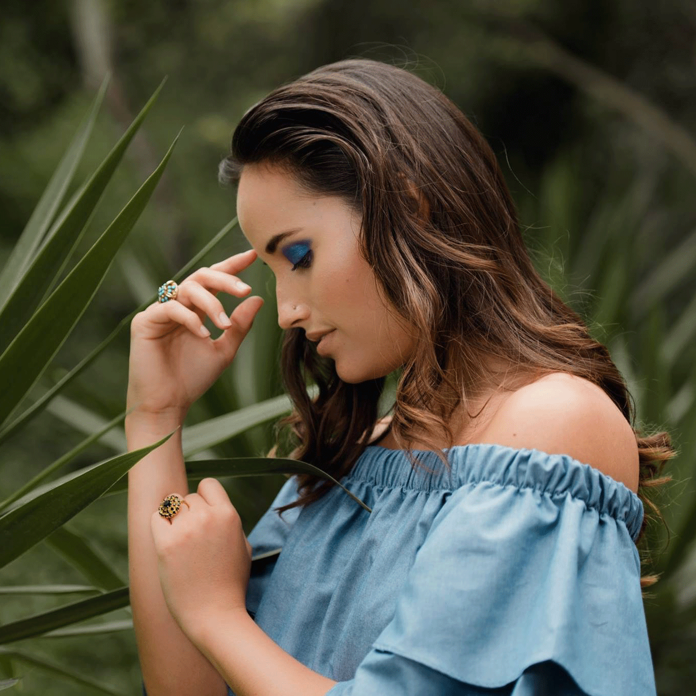 TOP OFF SHOULDER DENIM by Zunica - HAF Perú