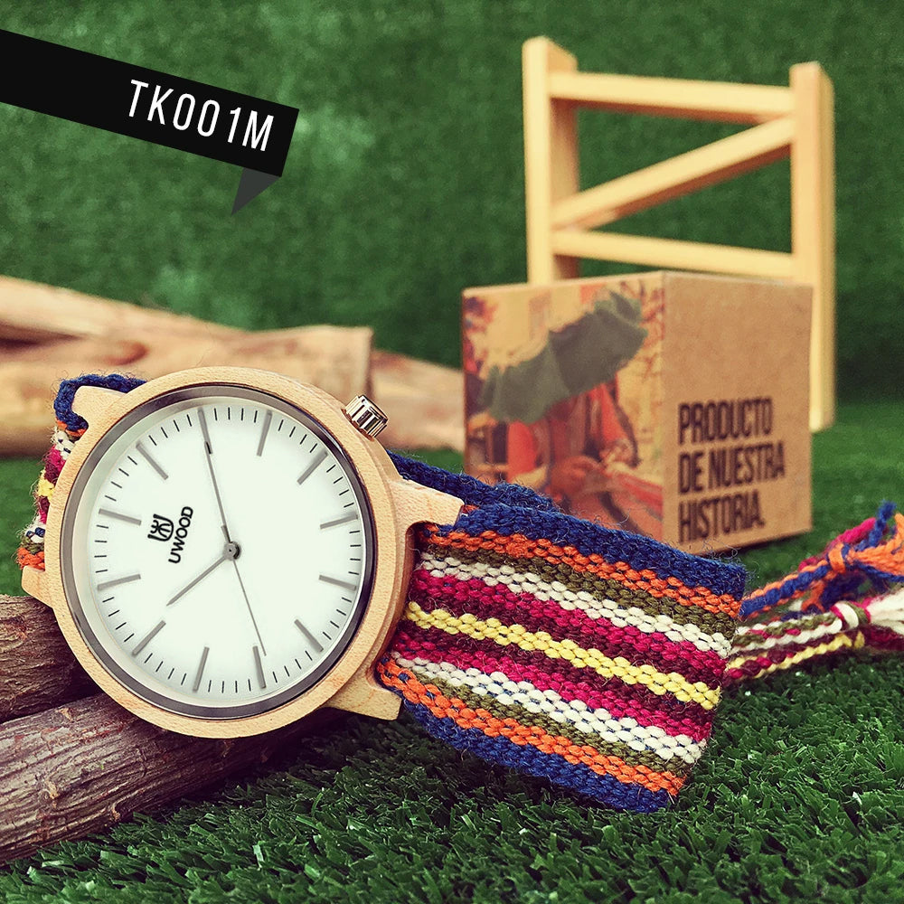 RELOJ SOLIDARIO DEL PERÚ iWOOD - TK COLLECTION by HAF - HAF Perú