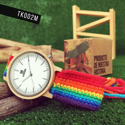 RELOJ SOLIDARIO DEL PERÚ iWOOD - TK002M by HAF