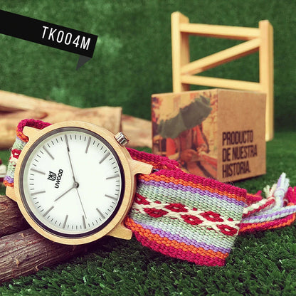RELOJ SOLIDARIO DEL PERÚ iWOOD - TK004M by HAF